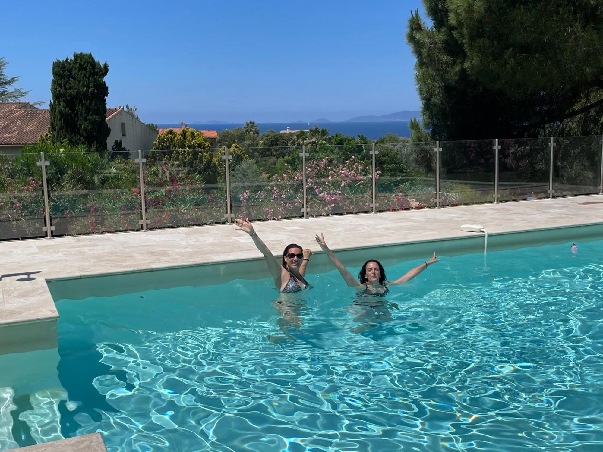 Corsicadream Arone Superbe Appartement Dans Villa, Vue Panoramique Mer, Piscine, Proche Porticcio Pietrosella Εξωτερικό φωτογραφία